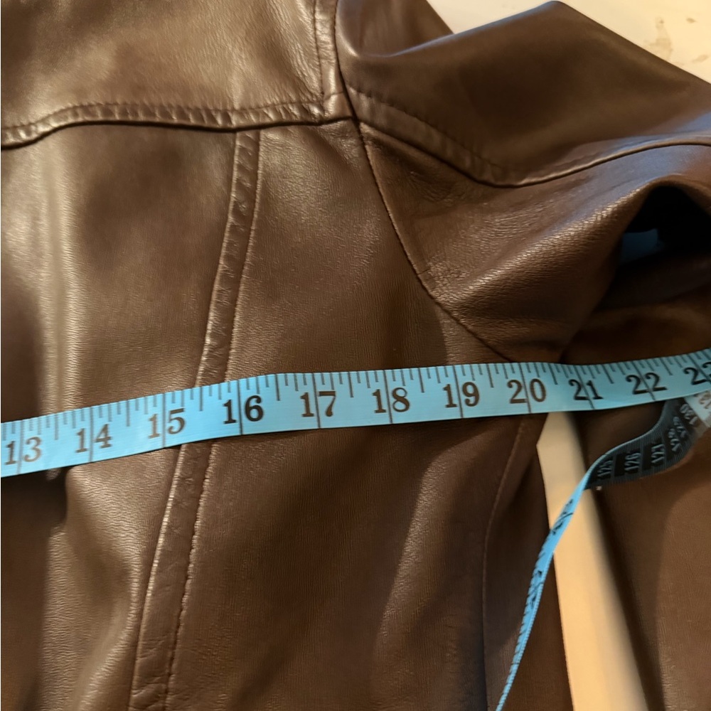 Danier Dark Brown Leather Jacket